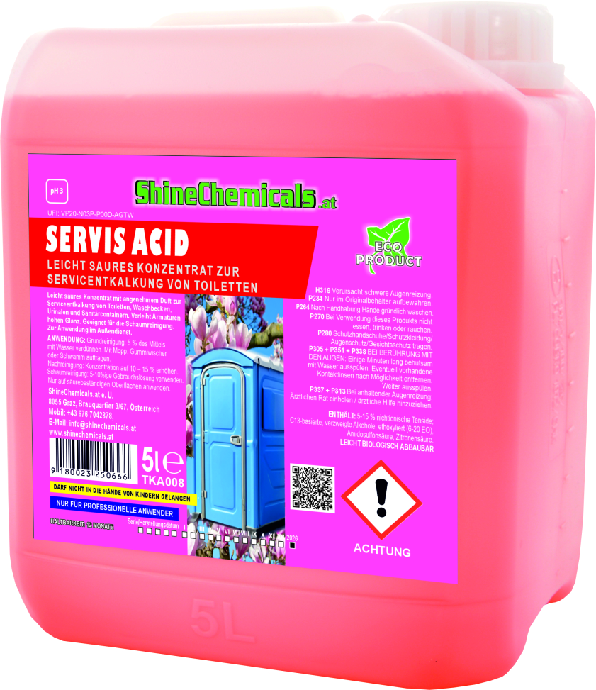 Servis Acid 5L